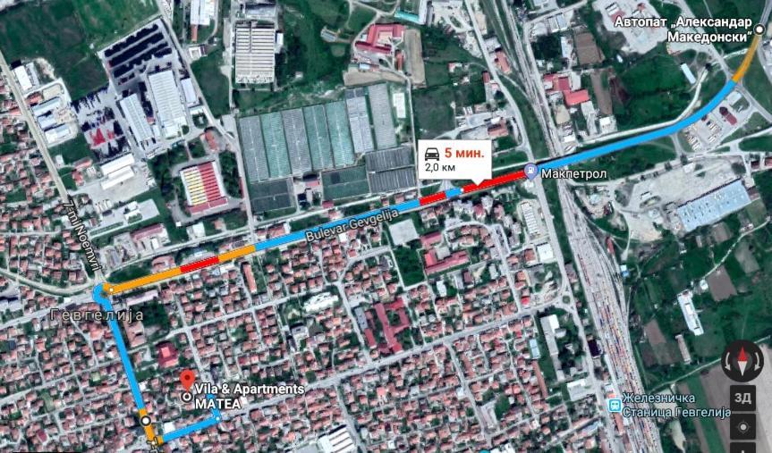 Vila & Apartments Matea Γευγελή Εξωτερικό φωτογραφία